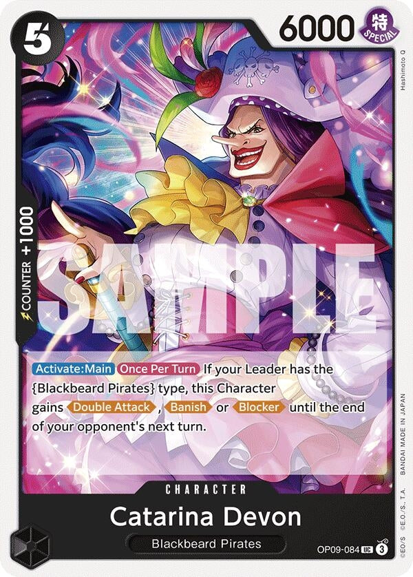 Image for Catarina Devon (OP09-084) (Emperors in the New World) (OP09) - One Piece Card Game