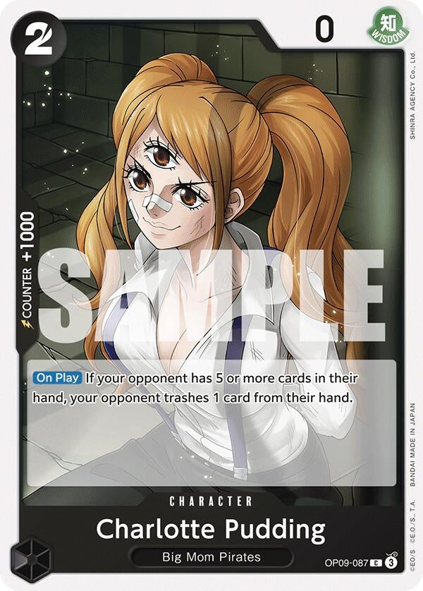 Image for Charlotte Pudding (OP09-087) (Emperors in the New World) (OP09) - One Piece Card Game