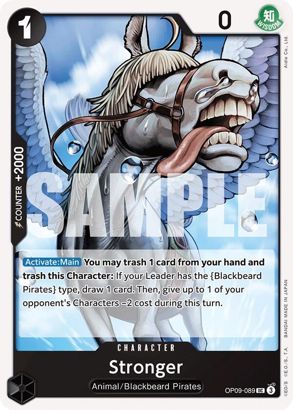 Image for Stronger (OP09-089) (Emperors in the New World) (OP09) - One Piece Card Game