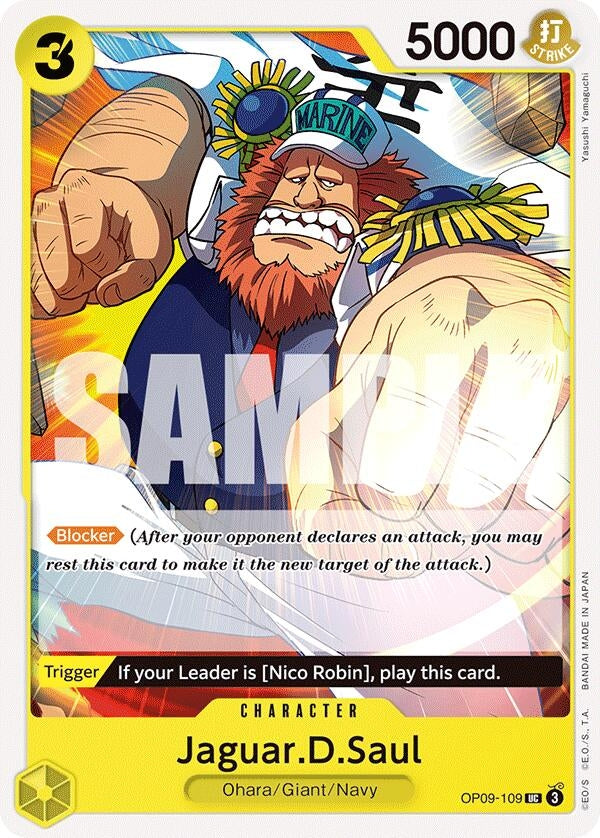 Image for Jaguar.D.Saul (OP09-109) (Emperors in the New World) (OP09) - One Piece Card Game