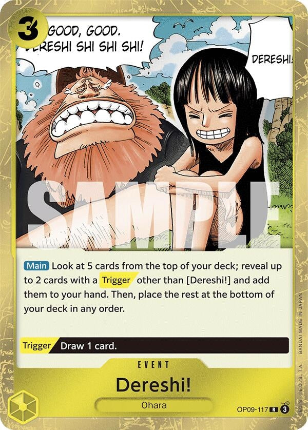 Image for Dereshi! (OP09-117) (Emperors in the New World) (OP09) - One Piece Card Game