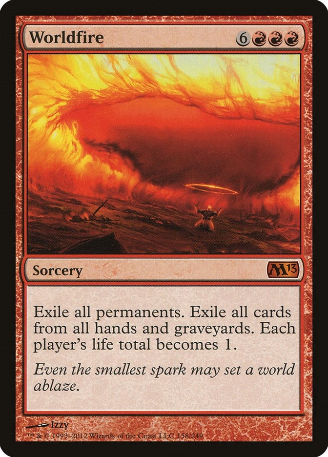 Image for Worldfire (158) (Magic 2013 (M13)) - Magic: The Gathering