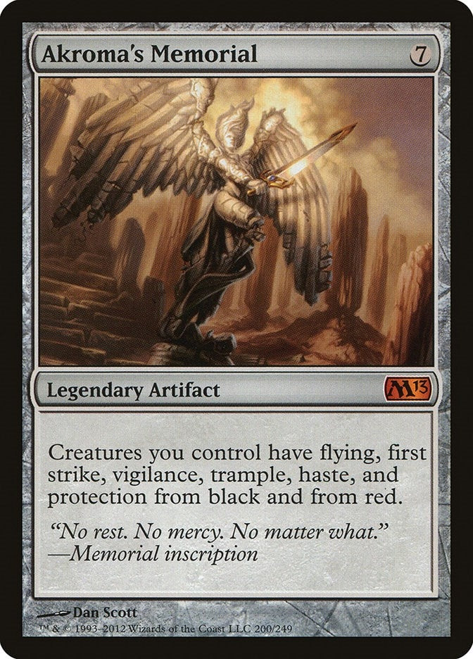 Image for Akroma's Memorial (200) (Magic 2013 (M13)) - Magic: The Gathering