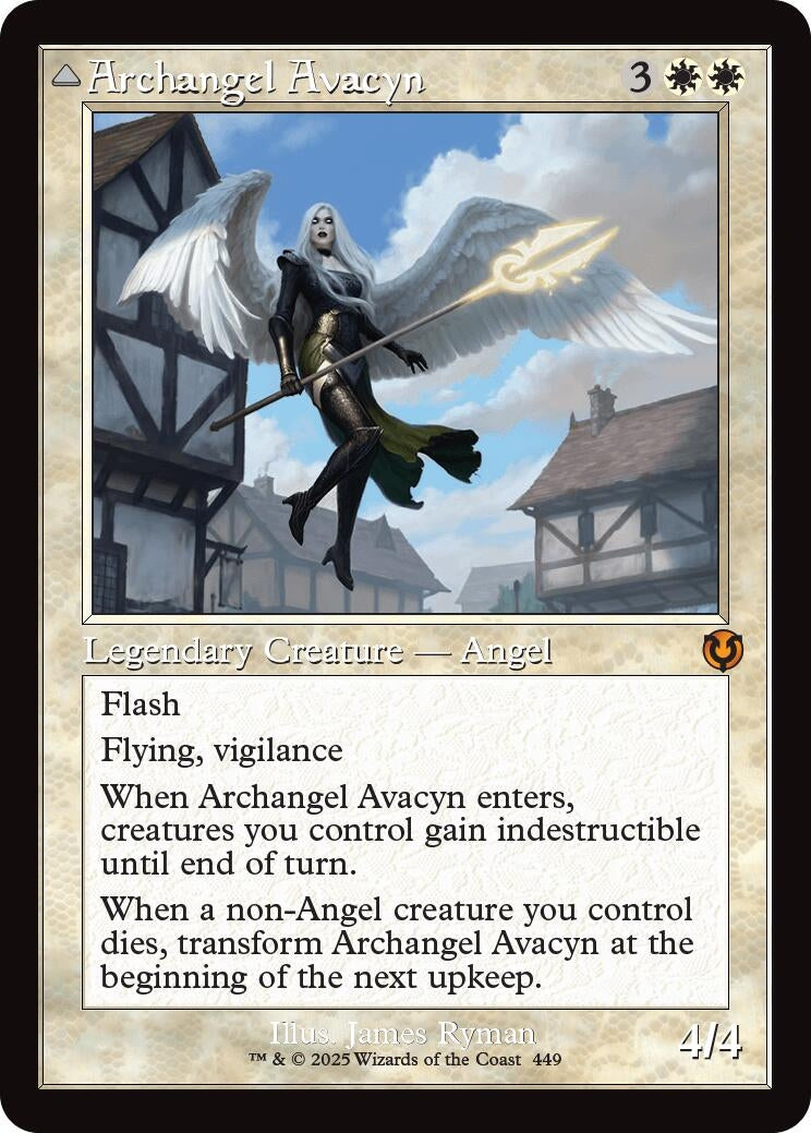 Image for Archangel Avacyn (Retro Frame) (449) (Innistrad Remastered) (INR) - Magic: The Gathering