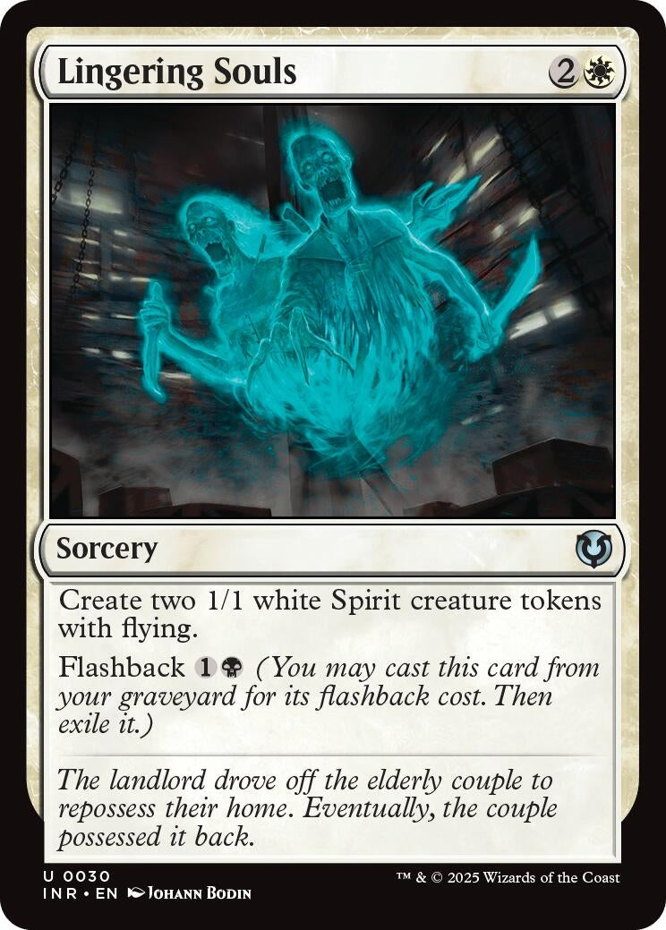 Image for Lingering Souls (30) (Innistrad Remastered) (INR) - Magic: The Gathering