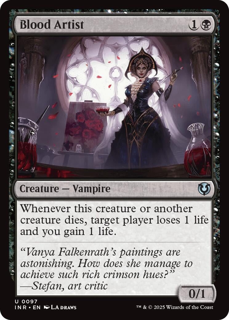 Image for Blood Artist (97) (Innistrad Remastered) (INR) - Magic: The Gathering