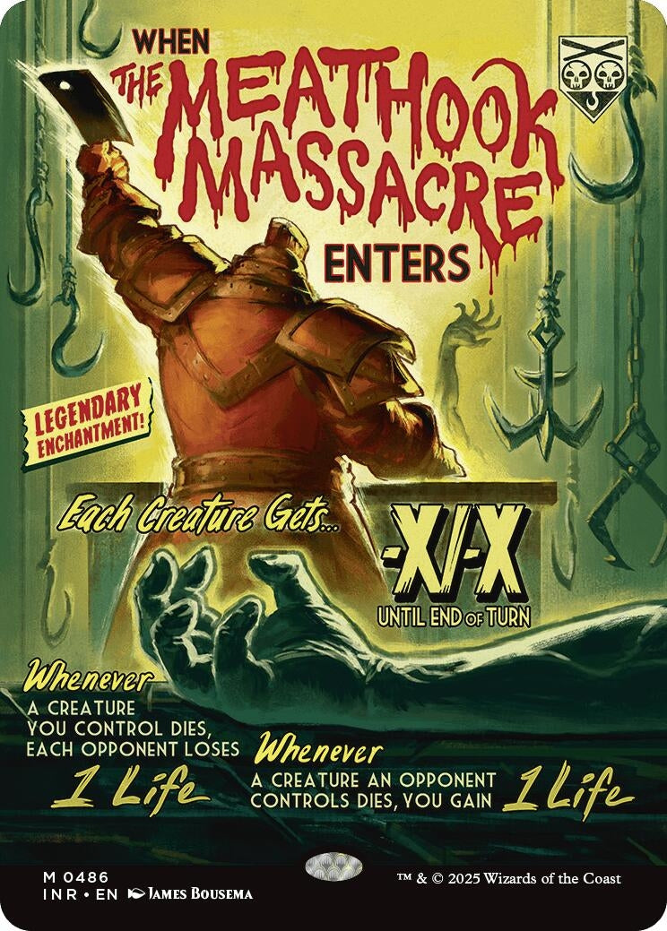 Image for The Meathook Massacre (Showcase) (486) (Innistrad Remastered) (INR) - Magic: The Gathering