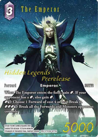 The Emperor (Prerelease Promo) - PR-177/24-077H