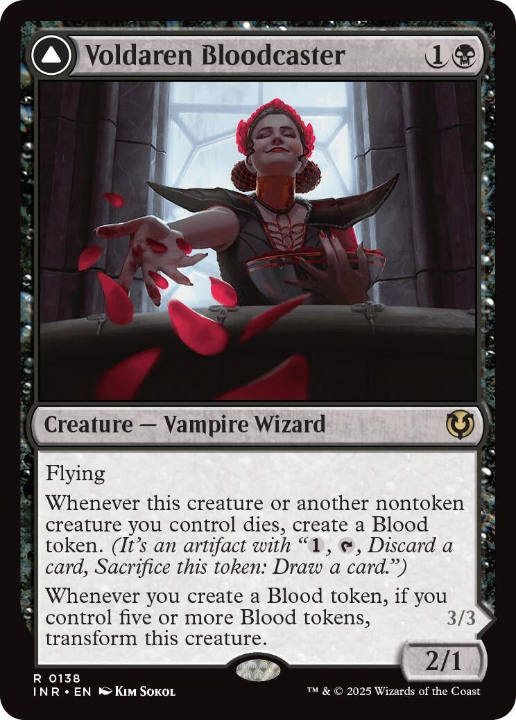 Image for Voldaren Bloodcaster (138) (Innistrad Remastered) (INR) - Magic: The Gathering