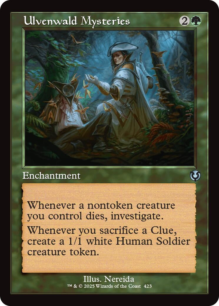 Image for Ulvenwald Mysteries (Retro Frame) (423) (Innistrad Remastered) (INR) - Magic: The Gathering