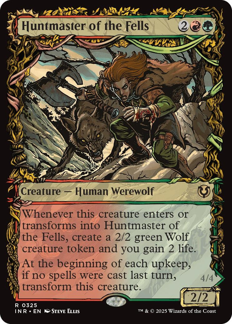 Image for Huntmaster of the Fells (Showcase) (325) (Innistrad Remastered) (INR) - Magic: The Gathering