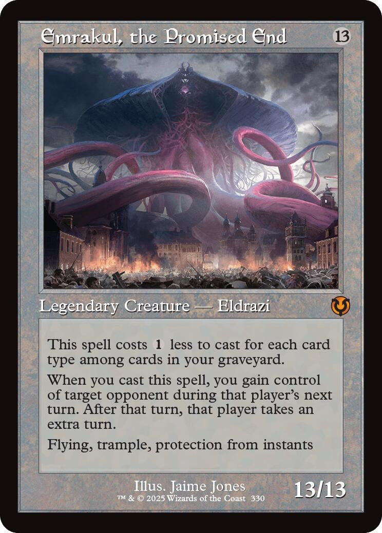 Image for Emrakul, the Promised End (Retro Frame) (330) (Innistrad Remastered) (INR) - Magic: The Gathering