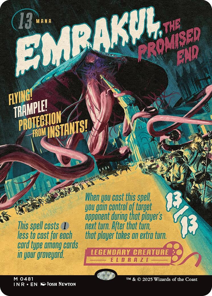 Image for Emrakul, the Promised End (Showcase) (481) (Innistrad Remastered) (INR) - Magic: The Gathering