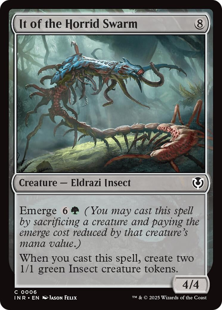 Image for It of the Horrid Swarm (6) (Innistrad Remastered) (INR) - Magic: The Gathering