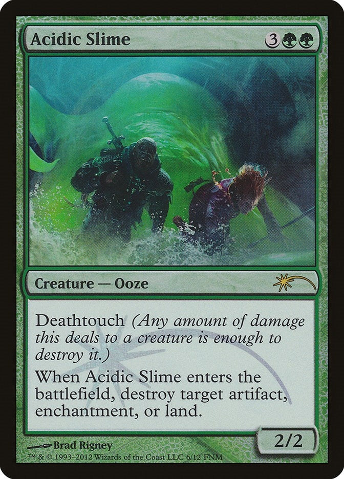 Image for Acidic Slime (6) (FNM Promos) - Magic: The Gathering