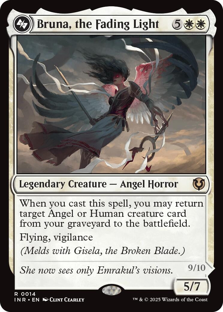 Image for Bruna, the Fading Light (14) (Innistrad Remastered) (INR) - Magic: The Gathering