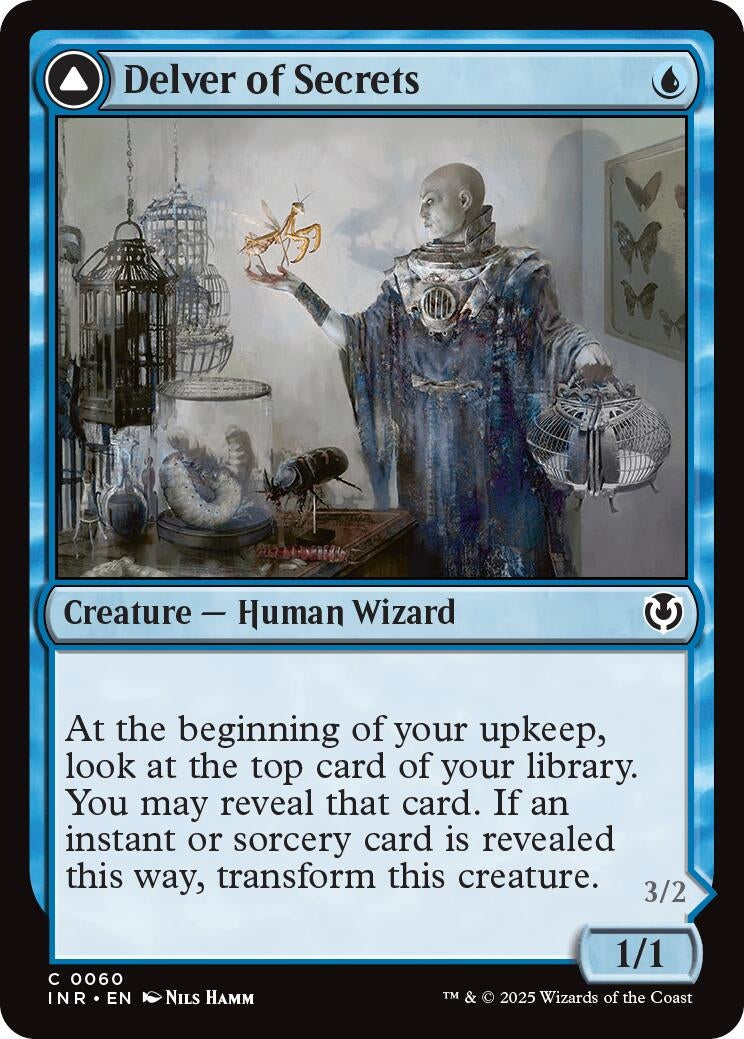 Image for Delver of Secrets (60) (Innistrad Remastered) (INR) - Magic: The Gathering