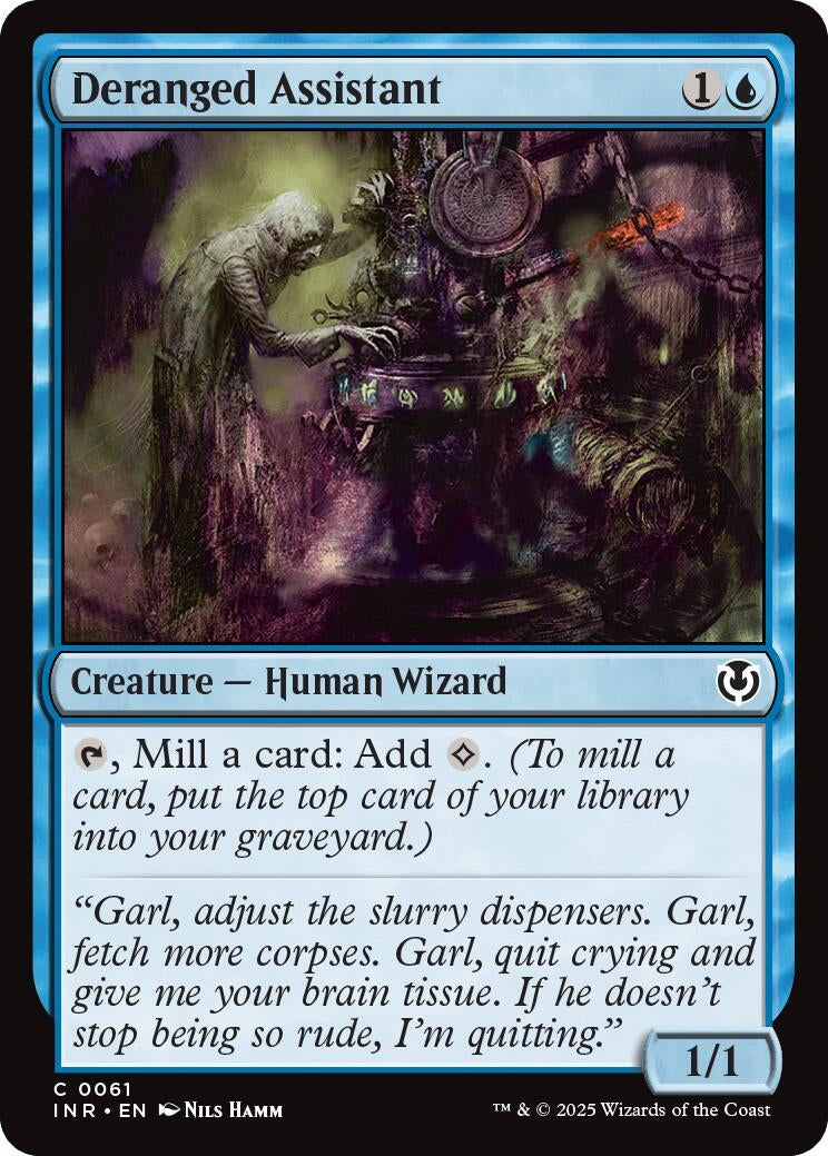 Image for Deranged Assistant (61) (Innistrad Remastered) (INR) - Magic: The Gathering