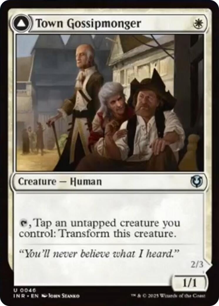 Image for Town Gossipmonger (46) (Innistrad Remastered) (INR) - Magic: The Gathering