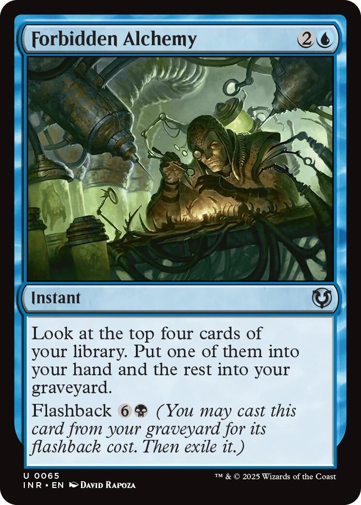 Image for Forbidden Alchemy (65) (Innistrad Remastered) (INR) - Magic: The Gathering