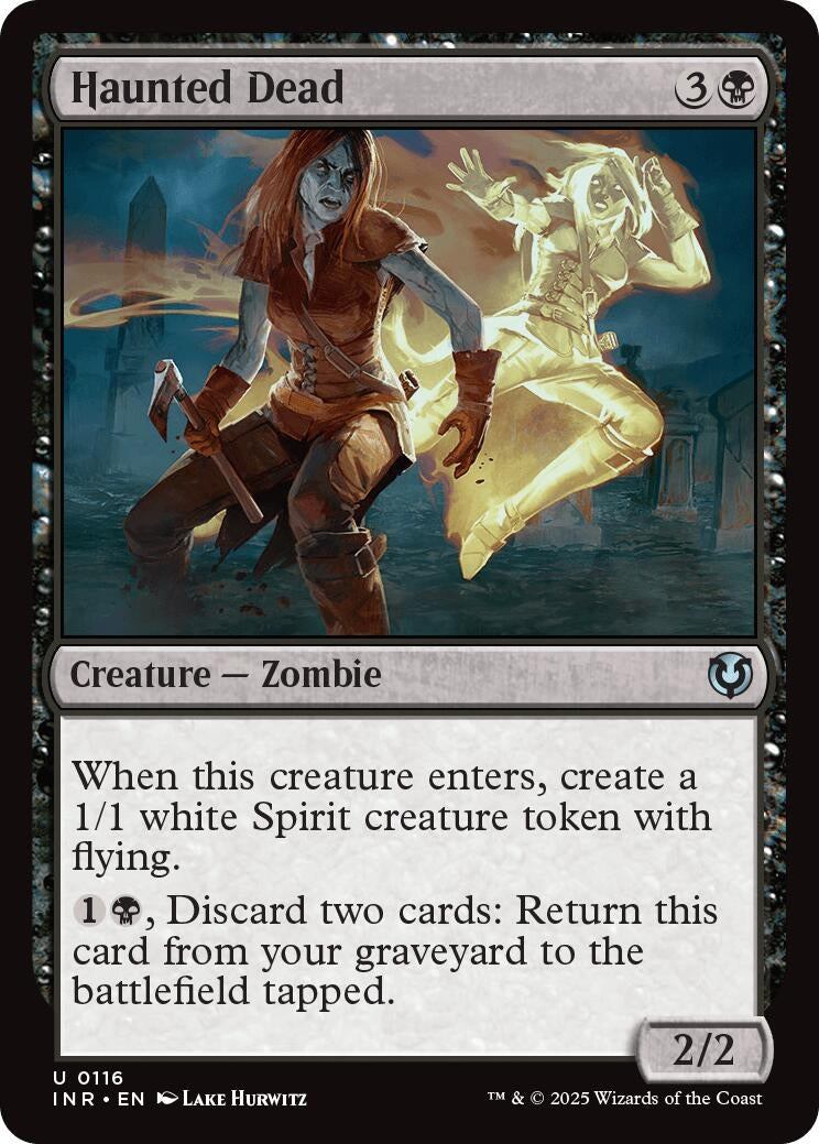 Image for Haunted Dead (116) (Innistrad Remastered) (INR) - Magic: The Gathering