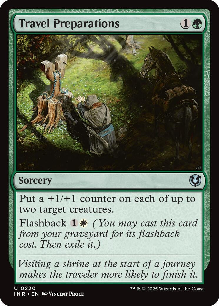 Image for Travel Preparations (220) (Innistrad Remastered) (INR) - Magic: The Gathering