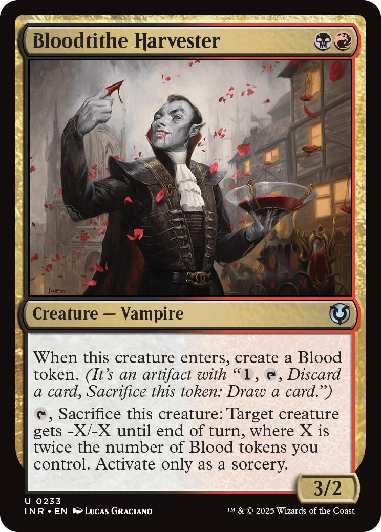 Image for Bloodtithe Harvester (233) (Innistrad Remastered) (INR) - Magic: The Gathering