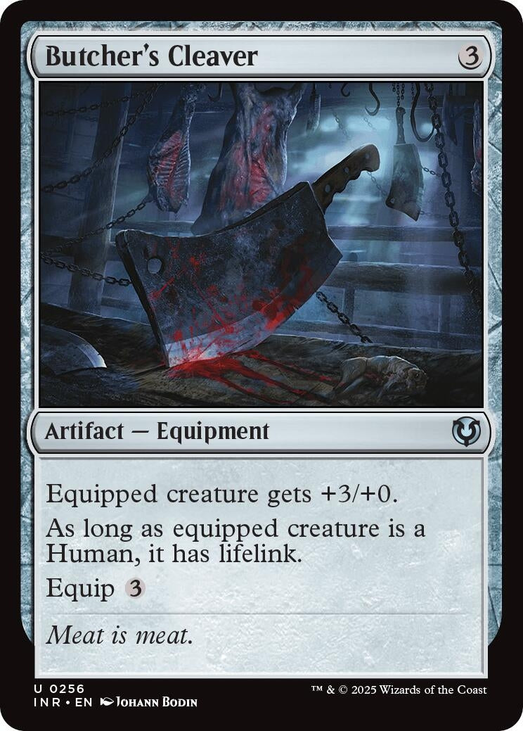 Image for Butcher's Cleaver (256) (Innistrad Remastered) (INR) - Magic: The Gathering