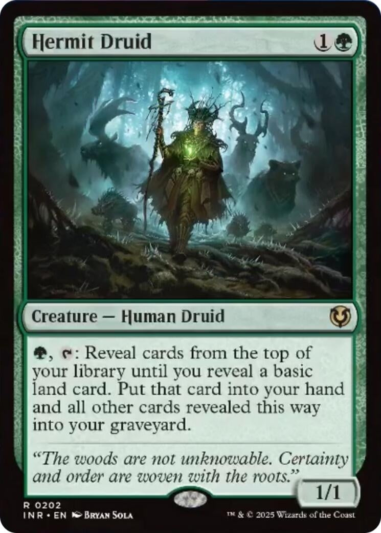 Image for Hermit Druid (202) (Innistrad Remastered) (INR) - Magic: The Gathering