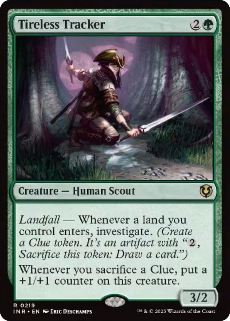 Image for Tireless Tracker (219) (Innistrad Remastered) (INR) - Magic: The Gathering