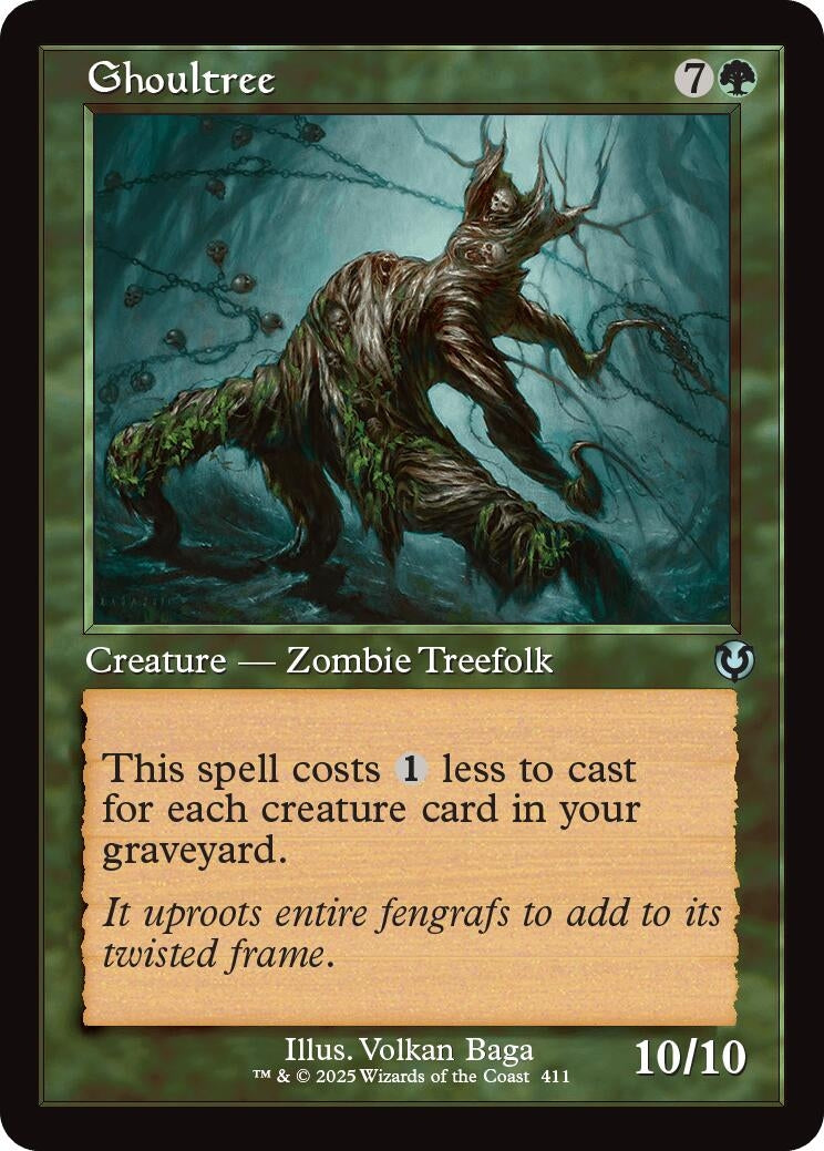 Image for Ghoultree (Retro Frame) (411) (Innistrad Remastered) (INR) - Magic: The Gathering
