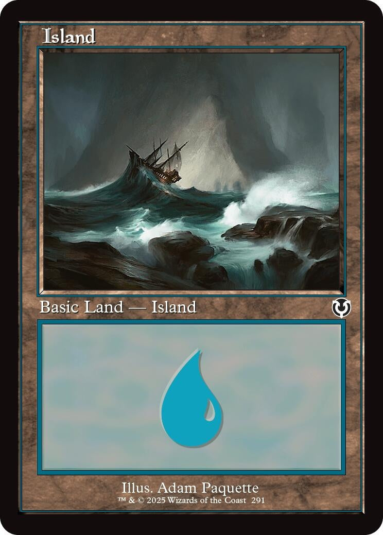 Image for Island (291) (Retro Frame) (291) (Innistrad Remastered) (INR) - Magic: The Gathering