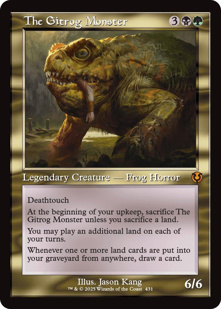 The Gitrog Monster (Retro Frame) (431) (Innistrad Remastered)