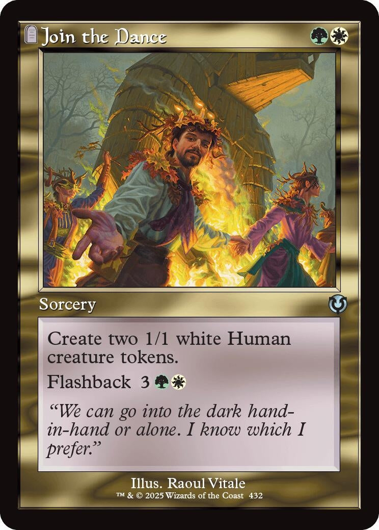 Image for Join the Dance (Retro Frame) (432) (Innistrad Remastered) (INR) - Magic: The Gathering