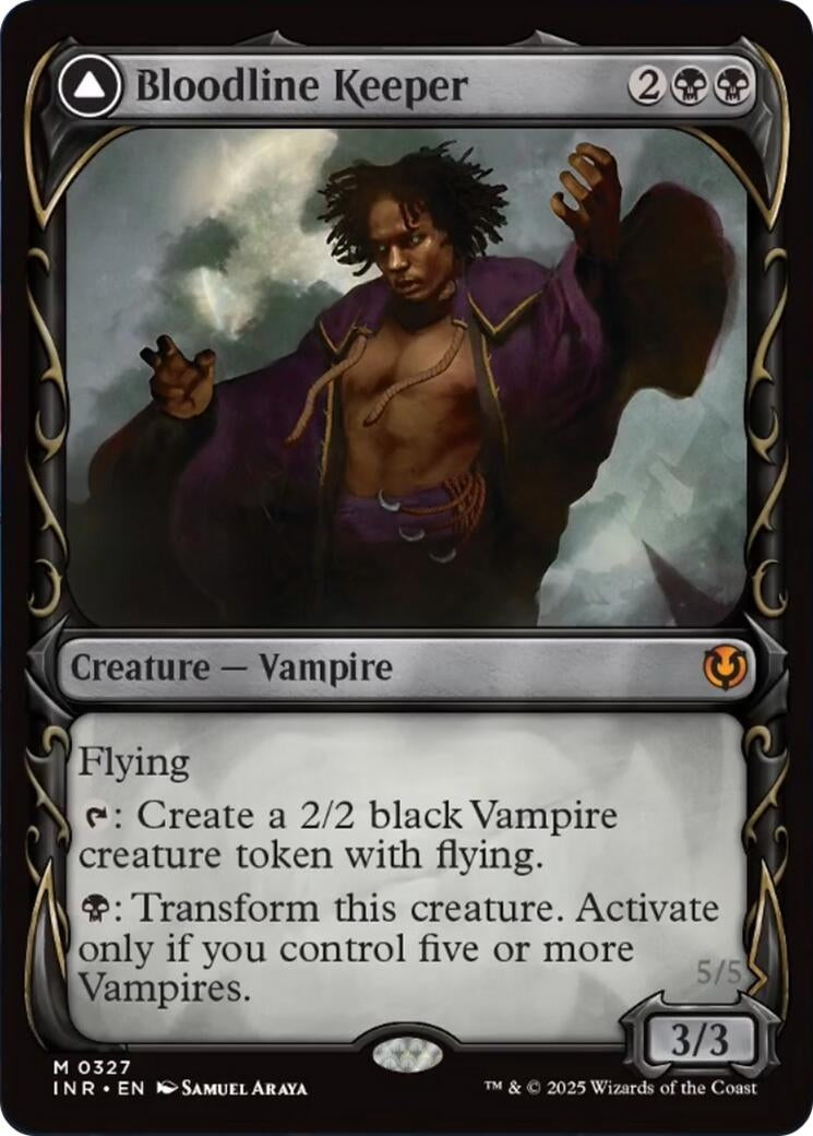 Image for Bloodline Keeper (Showcase) (327) (Innistrad Remastered) (INR) - Magic: The Gathering
