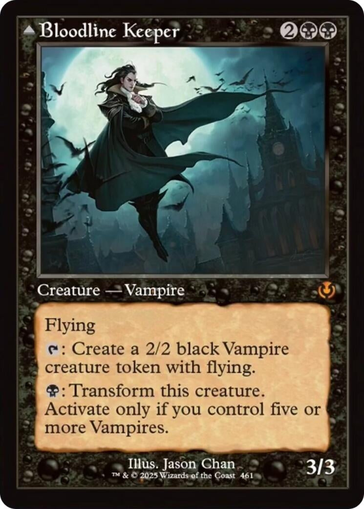 Image for Bloodline Keeper (Retro Frame) (461) (Innistrad Remastered) (INR) - Magic: The Gathering