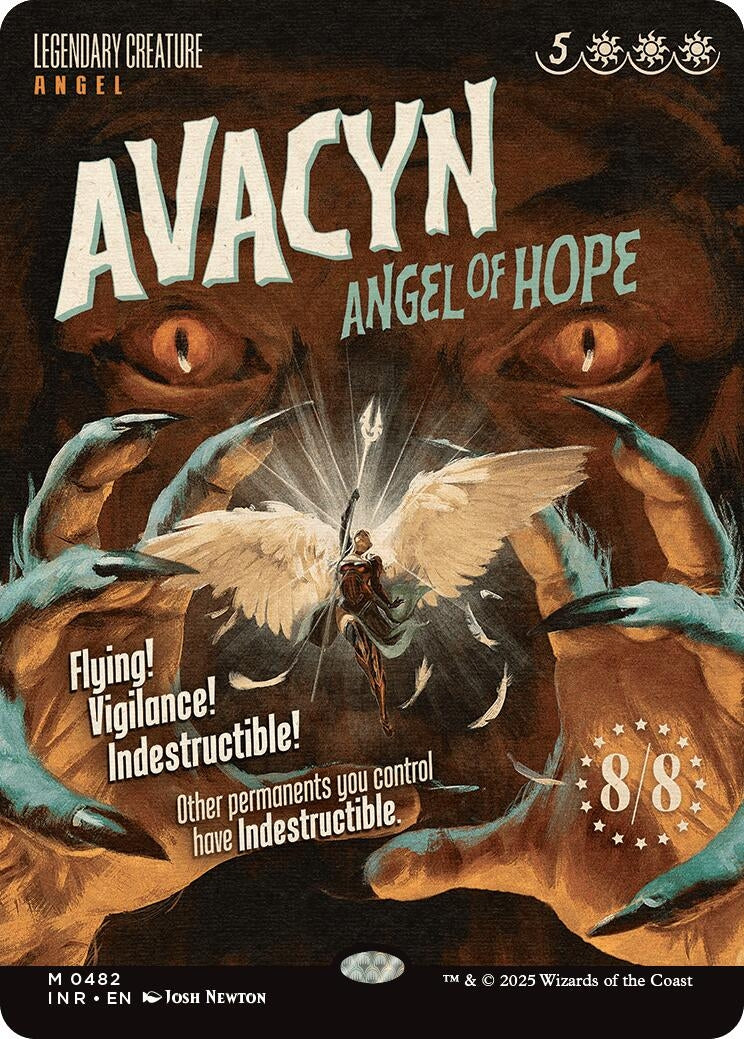 Image for Avacyn, Angel of Hope (Showcase) (482) (Innistrad Remastered) (INR) - Magic: The Gathering