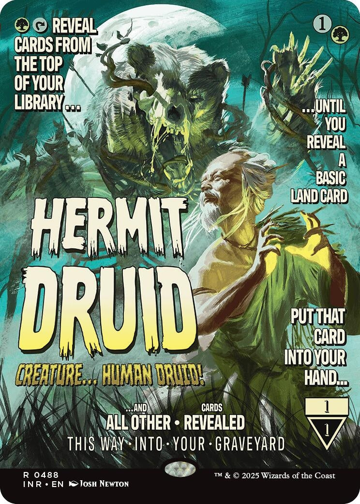 Image for Hermit Druid (Showcase) (488) (Innistrad Remastered) (INR) - Magic: The Gathering