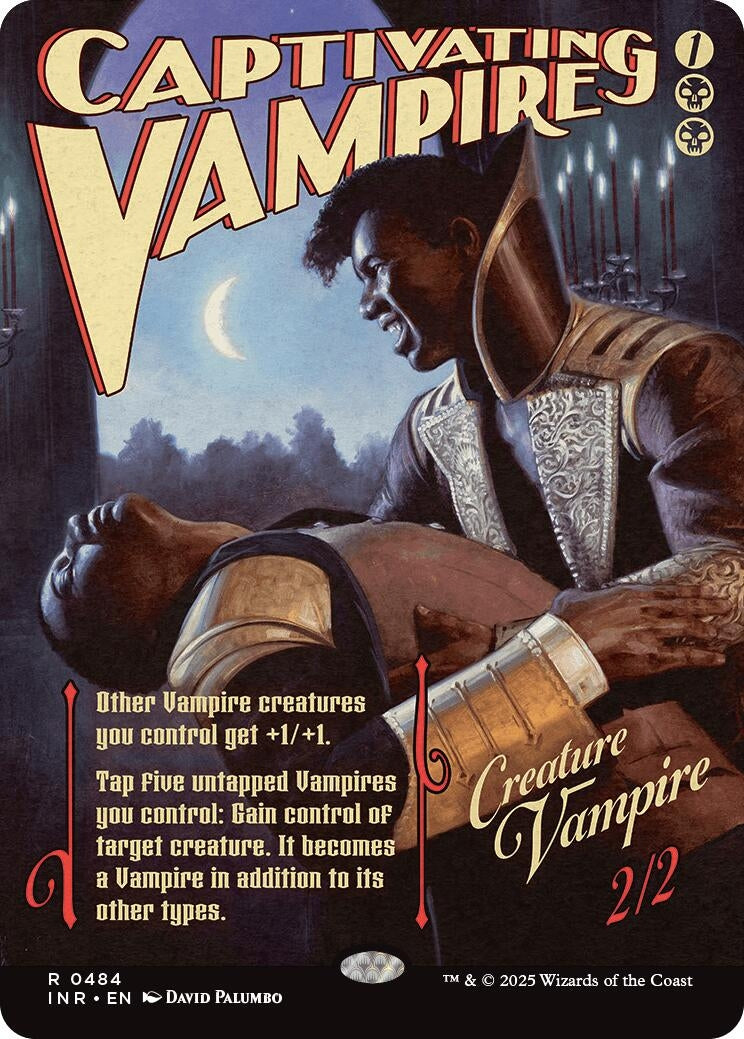 Image for Captivating Vampire (Showcase) (484) (Innistrad Remastered) (INR) - Magic: The Gathering