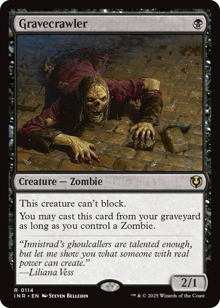 Image for Gravecrawler (114) (Innistrad Remastered) (INR) - Magic: The Gathering