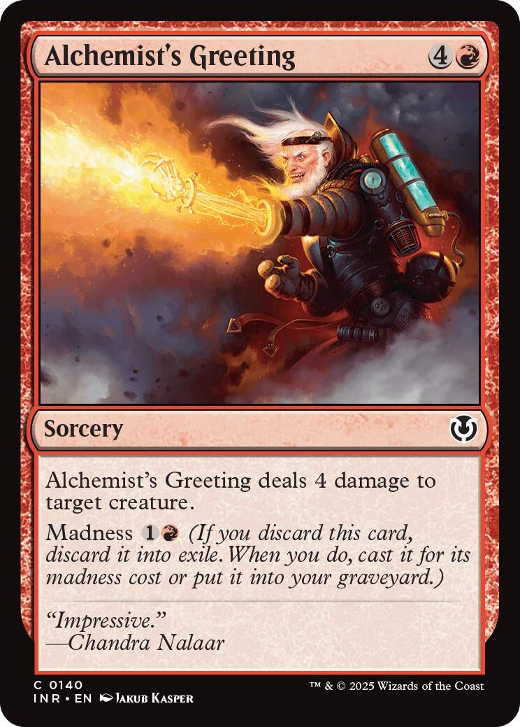 Image for Alchemist's Greeting (140) (Innistrad Remastered) (INR) - Magic: The Gathering
