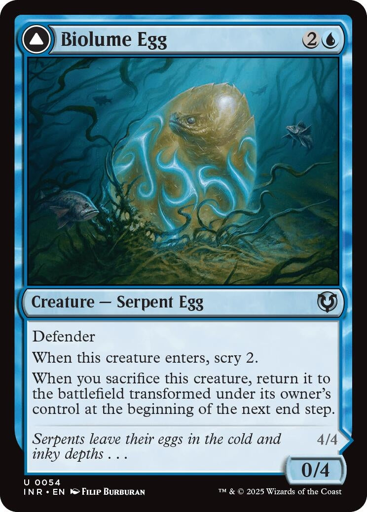 Image for Biolume Egg (54) (Innistrad Remastered) (INR) - Magic: The Gathering