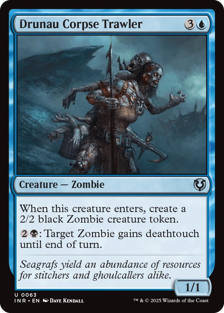 Image for Drunau Corpse Trawler (63) (Innistrad Remastered) (INR) - Magic: The Gathering