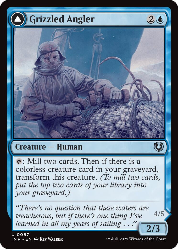 Image for Grizzled Angler (67) (Innistrad Remastered) (INR) - Magic: The Gathering