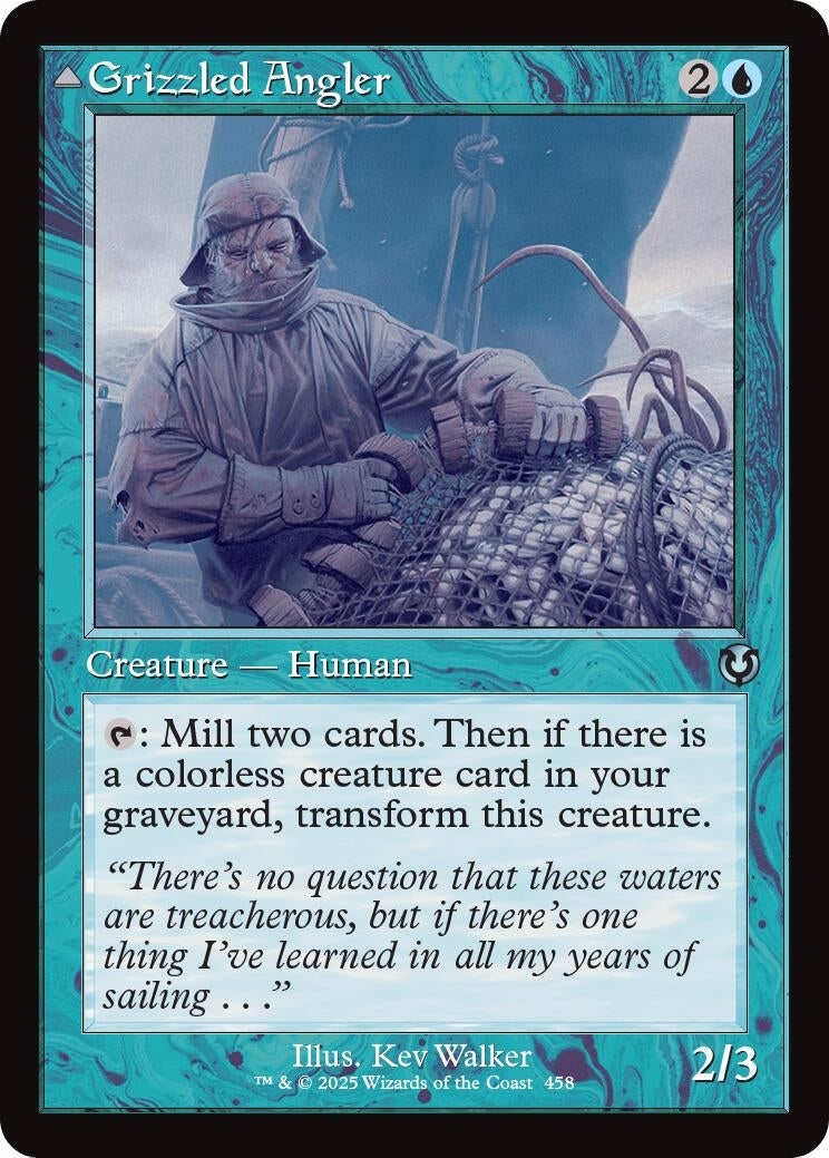 Image for Grizzled Angler (Retro Frame) (458) (Innistrad Remastered) (INR) - Magic: The Gathering