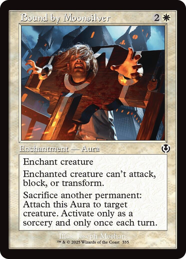 Image for Bound by Moonsilver (Retro Frame) (335) (Innistrad Remastered) (INR) - Magic: The Gathering