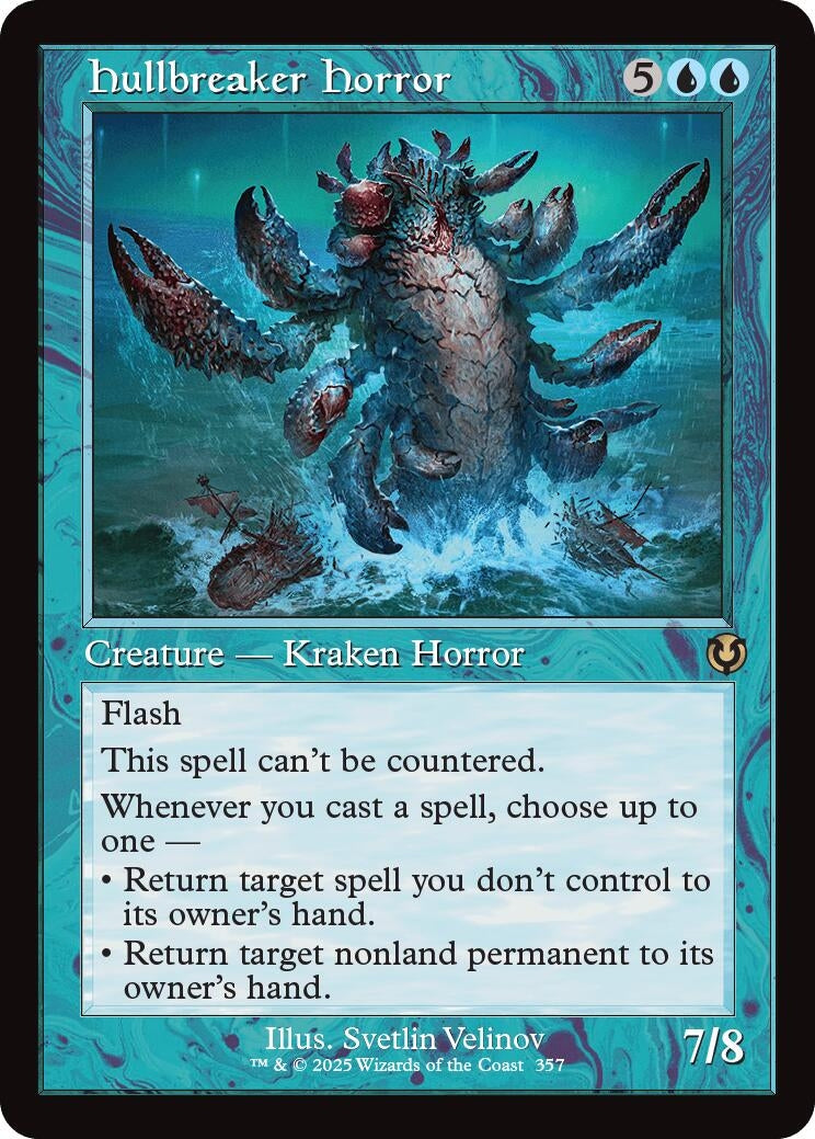 Hullbreaker Horror (Retro Frame) (357) (Innistrad Remastered)