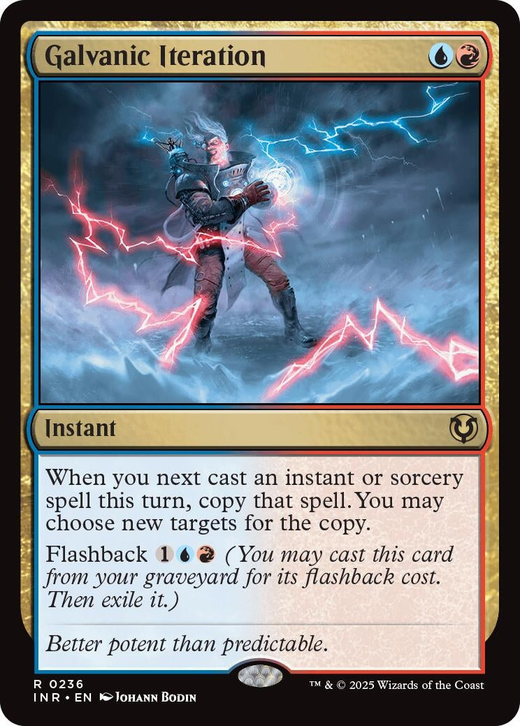 Image for Galvanic Iteration (236) (Innistrad Remastered) (INR) - Magic: The Gathering