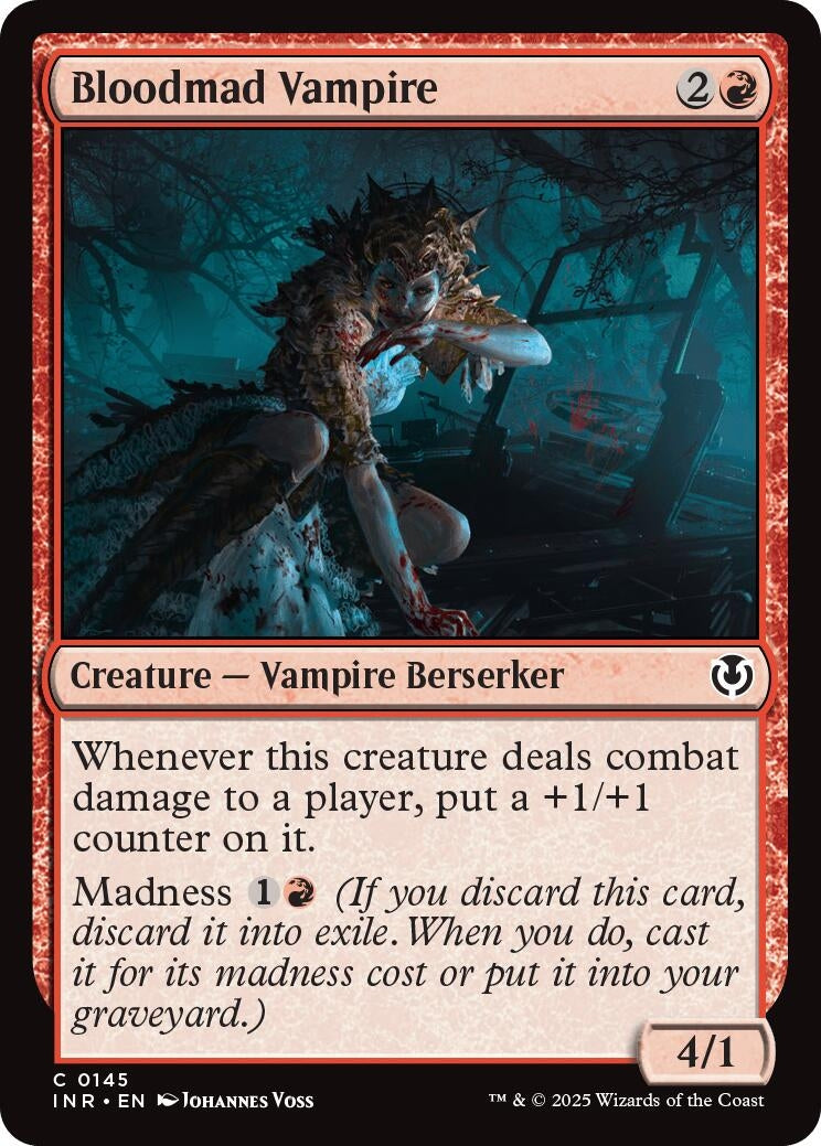 Image for Bloodmad Vampire (145) (Innistrad Remastered) (INR) - Magic: The Gathering
