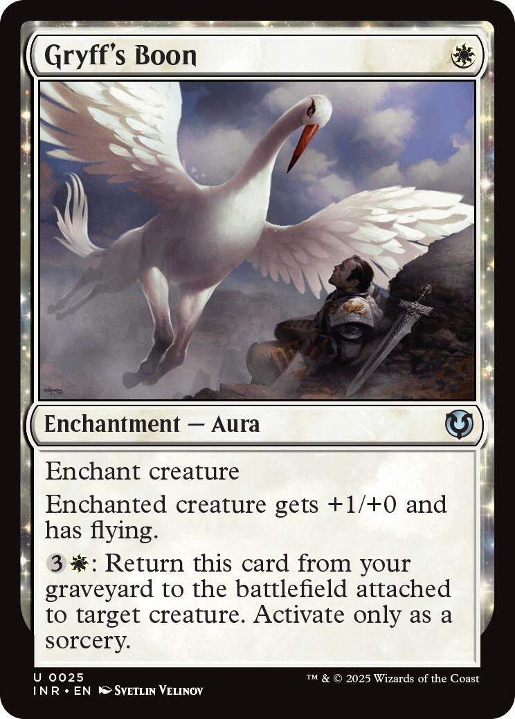 Image for Gryff's Boon (25) (Innistrad Remastered) (INR) - Magic: The Gathering